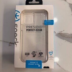 Speck Presidio Perfect-Clear Case for iPhone 12/Pro NWT